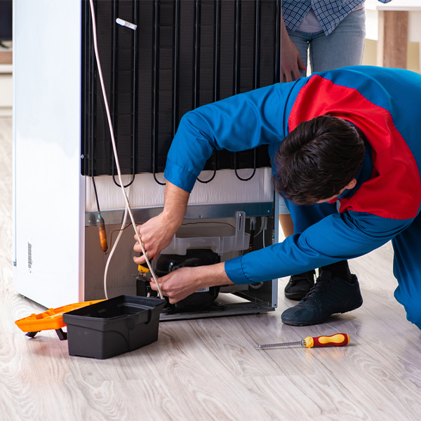 how long does it usually take to repair a refrigerator in Greenfield